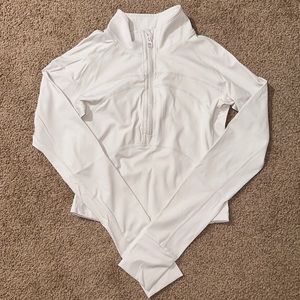 LULULEMON Style Quarter Zip-Off White